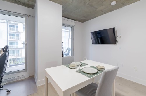 Bedroom - 610-2320 Rue Tupper, Montréal (Ville-Marie), QC - Indoor Photo Showing Dining Room