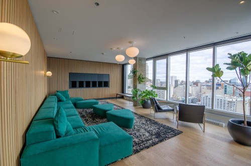 Common room - 610-2320 Rue Tupper, Montréal (Ville-Marie), QC - Indoor Photo Showing Living Room