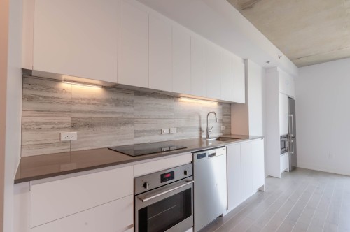 Kitchen - 1103-2300 Rue Tupper, Montréal (Ville-Marie), QC - Indoor Photo Showing Kitchen With Upgraded Kitchen