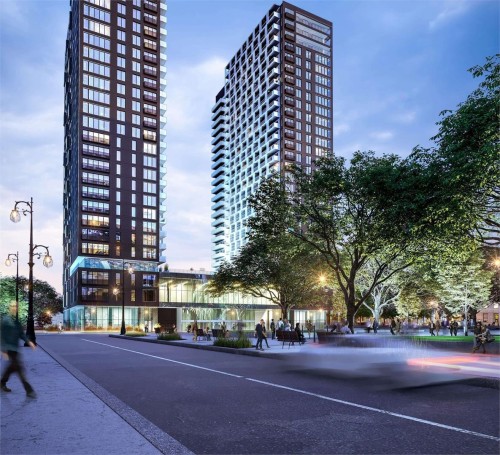 Street - 1103-2300 Rue Tupper, Montréal (Ville-Marie), QC - Outdoor With Facade