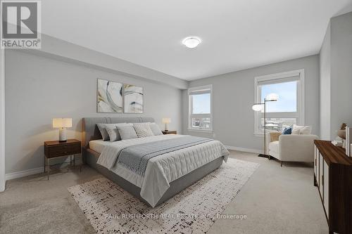 Virtually Staged-Primary Bedroom - 4958 Abbott Street E, Ottawa, ON - Indoor Photo Showing Bedroom