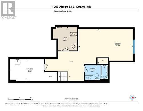 iGuide Floor Plan-Basement - 4958 Abbott Street E, Ottawa, ON - Other