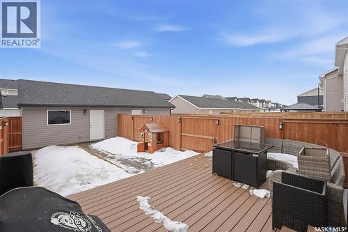 312 Underhill Bend, Saskatoon, SK - Outdoor With Deck Patio Veranda With Exterior