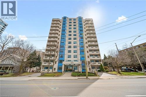 1272 Ontario Street Unit# 404, Burlington, ON - Outdoor With Balcony With Facade