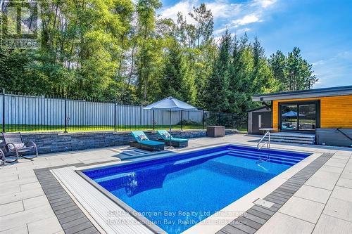 165 Wilson Road, Midland, ON - Outdoor With In Ground Pool With Backyard