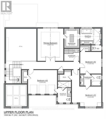 Floor Plan - Upper - 856 White Pine Street, London North (North S), ON - Other