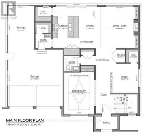 Floor Plan - Main - 862 White Pine Street, London North (North S), ON - Other