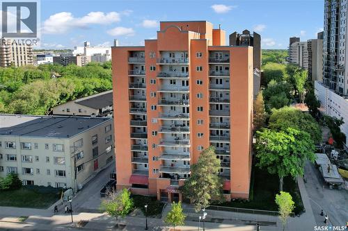 902 405 5Th Avenue, Saskatoon, SK - Outdoor With Balcony With Facade