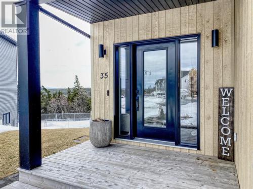 35 Donegal Run, St. John’S, NL - Outdoor With Deck Patio Veranda With Exterior