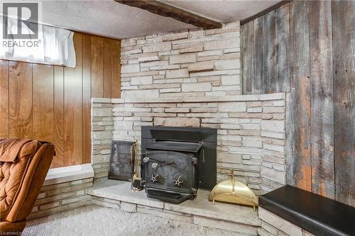 106 Shea Crescent, Kitchener, ON - Indoor Photo Showing Living Room With Fireplace