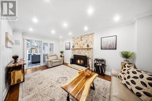 286 Winfield Terrace, Mississauga, ON - Indoor Photo Showing Other Room With Fireplace