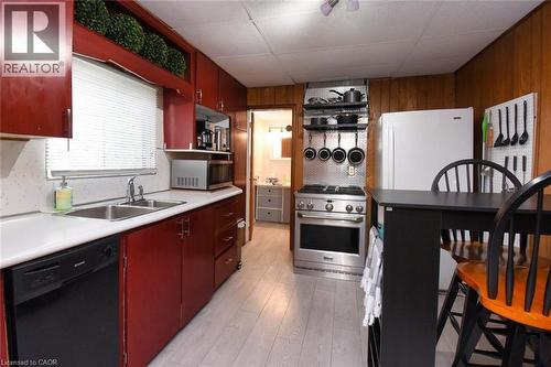 17 Craigroyston Road, Hamilton, ON - Indoor Photo Showing Kitchen With Double Sink