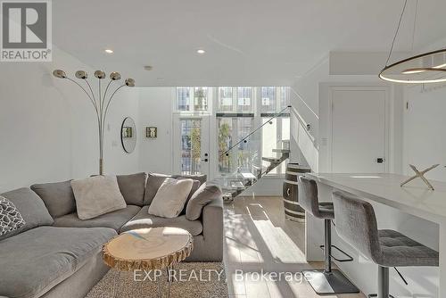 Patio Terrace (virtually staged) - 1111 - 50 East Liberty Street, Toronto, ON - Outdoor