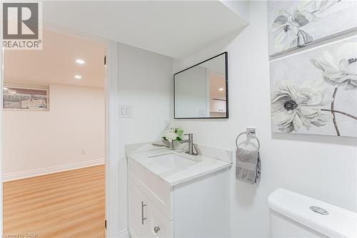 Lovely bright bathroom all new & gorgeous! - 15 Barnesdale Avenue N, Hamilton, ON - Indoor Photo Showing Bathroom
