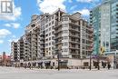 Virtually staged - 412 - 399 Elizabeth Street, Burlington, ON  - Outdoor With Facade 