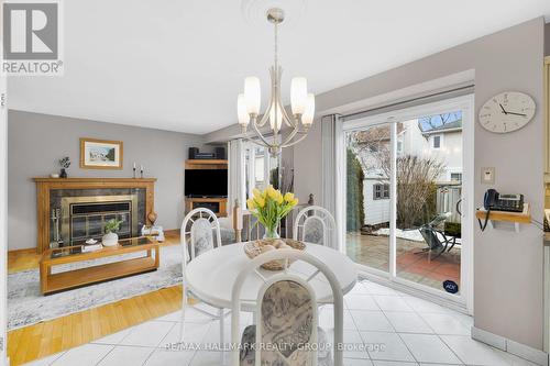 5 Ellisson Way, Ottawa, ON - Indoor Photo Showing Dining Room With Fireplace