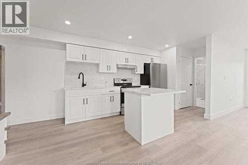 702 Pierre, Windsor, ON - Indoor Photo Showing Kitchen