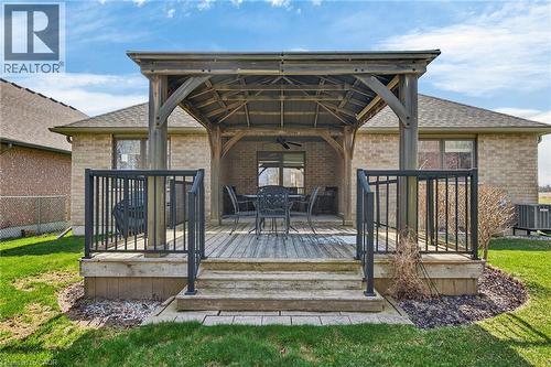 117 Willowdale Crescent, Port Dover, ON - Outdoor With Deck Patio Veranda