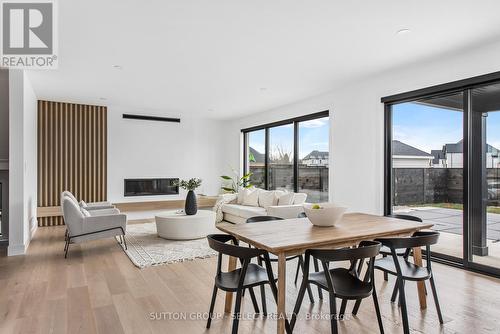 102 Silver Maple Circle, Thames Centre, ON - Indoor With Fireplace