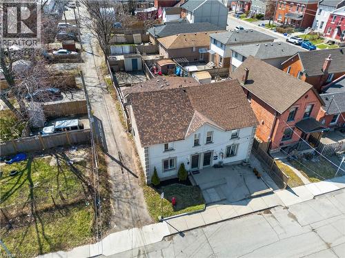 Drone / aerial view - 216 Robert Street, Hamilton, ON - Outdoor