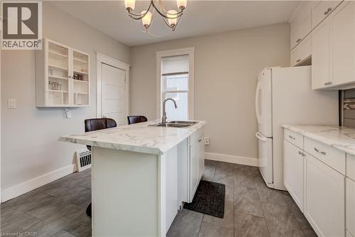 25 John Street, Cambridge, ON - Indoor Photo Showing Kitchen With Double Sink