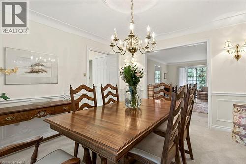 81 Reding Road, Ancaster, ON - Indoor Photo Showing Dining Room