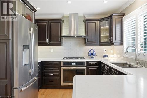 48 Chester Crescent, Georgetown, ON - Indoor Photo Showing Kitchen With Double Sink With Upgraded Kitchen
