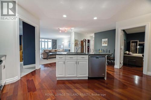 1202 - 250 Pall Mall Street, London East (East F), ON - Indoor Photo Showing Kitchen