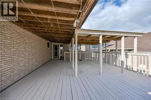 120 Second Road E, Stoney Creek, ON - Outdoor With Deck Patio Veranda With Exterior