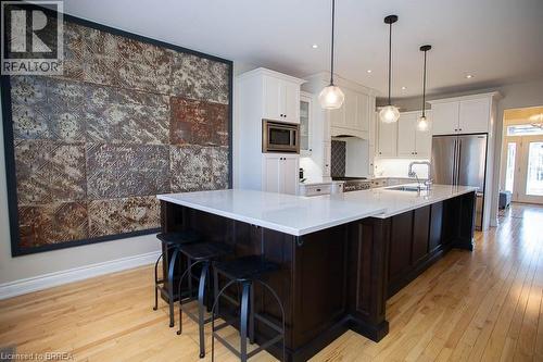 87 Allandale Crescent, Simcoe, ON - Indoor Photo Showing Kitchen With Upgraded Kitchen