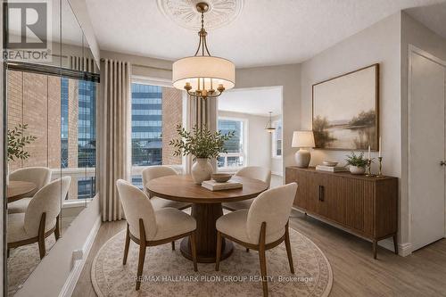 Virtually Staged - 206 - 316 Savard Avenue, Ottawa, ON - Indoor Photo Showing Dining Room