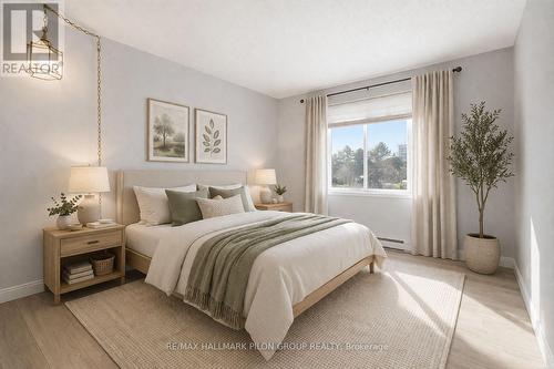 Virtually Staged - 206 - 316 Savard Avenue, Ottawa, ON - Indoor Photo Showing Bedroom