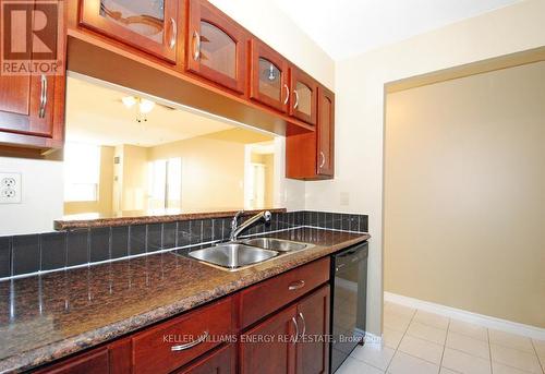#807 - 1665 Pickering Parkway, Pickering (Village East), ON - Indoor Photo Showing Kitchen With Double Sink