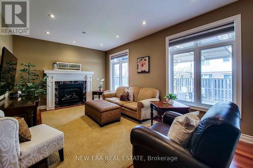 13 Alex Grant Place, St. Catharines, ON - Indoor Photo Showing Living Room With Fireplace