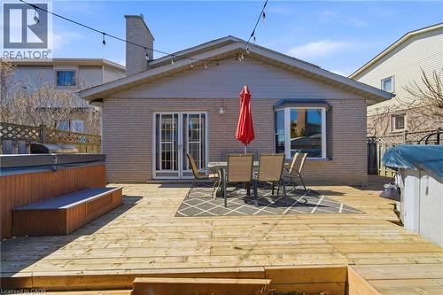 15 Finch Place, Hamilton, ON - Outdoor With Deck Patio Veranda With Exterior