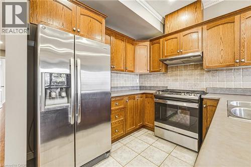 2 Harbour Drive Unit# 14, Hamilton, ON - Indoor Photo Showing Kitchen With Double Sink