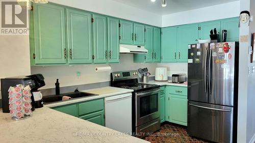 3 - 4 Paradise Boulevard, Ramara, ON - Indoor Photo Showing Kitchen With Stainless Steel Kitchen