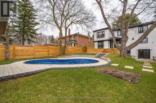 30 Kellythorne Drive, Toronto, ON - Outdoor With In Ground Pool With Backyard