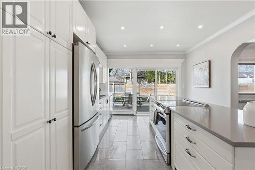 56 King Street, Georgetown, ON - Indoor Photo Showing Kitchen With Stainless Steel Kitchen