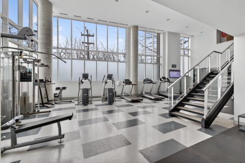 Exercise Room - 333-2000 Rue Des Bassins, Montréal (Le Sud-Ouest), QC - Indoor Photo Showing Gym Room