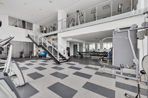 Exercise Room - 333-2000 Rue Des Bassins, Montréal (Le Sud-Ouest), QC - Indoor Photo Showing Gym Room
