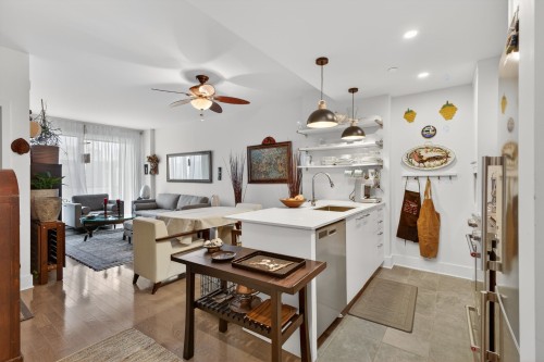 Kitchen - 333-2000 Rue Des Bassins, Montréal (Le Sud-Ouest), QC - Indoor Photo Showing Other Room