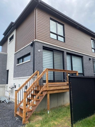 Courtyard - 4199 Av. Doré, Longueuil (Saint-Hubert), QC - Outdoor With Deck Patio Veranda With Exterior