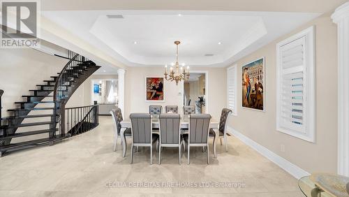 328 St. Urbain Drive, Vaughan, ON - Indoor Photo Showing Dining Room