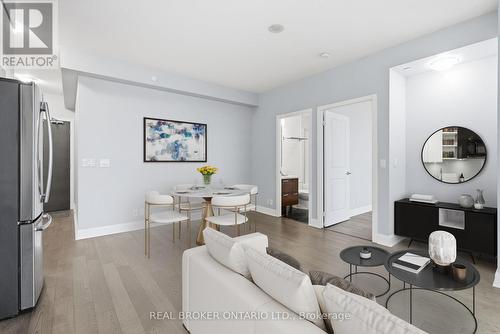 Bright Main Living Area - Virtually Staged - 1801 - 33 Shore Breeze Drive, Toronto, ON - Indoor
