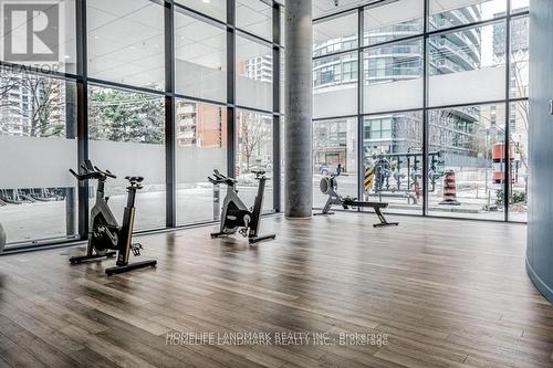 2908 - 161 Roehampton Avenue E, Toronto, ON - Indoor Photo Showing Gym Room