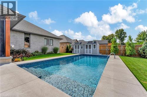 11 Sycamore Drive, Port Dover, ON - Outdoor With In Ground Pool