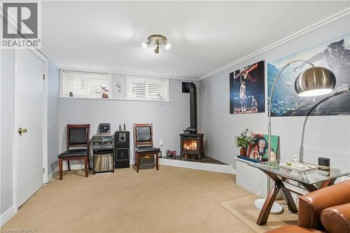 101 Organ Crescent, Hamilton, ON - Indoor With Fireplace