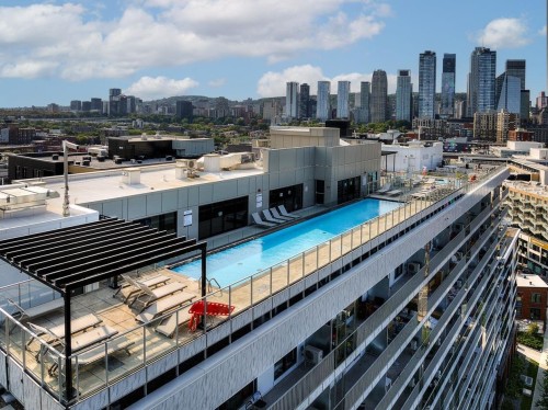 Terrasse - 1408-185 Rue Du Séminaire, Montréal (Le Sud-Ouest), QC - Outdoor With View