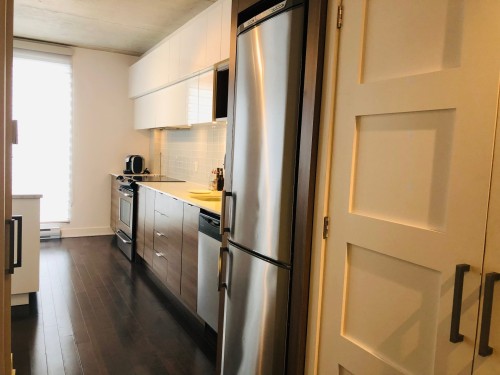 Cuisine - 1408-185 Rue Du Séminaire, Montréal (Le Sud-Ouest), QC - Indoor Photo Showing Kitchen